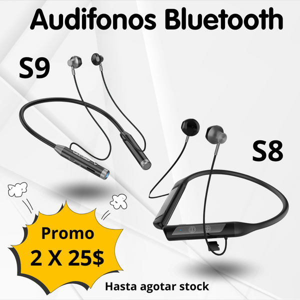 AUDIFONOS DEPORTIVOS PARA PAREJAS S8 y S9 -  MOVISUN